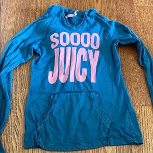 Juicy cotton hoodie